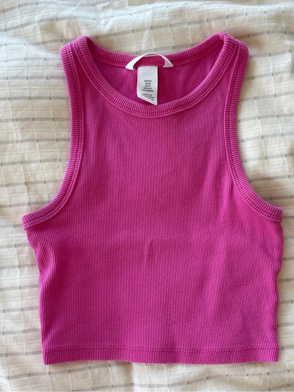 H&M 2-Pack High Neck Ribbed Tanks - Picture 3 of 6